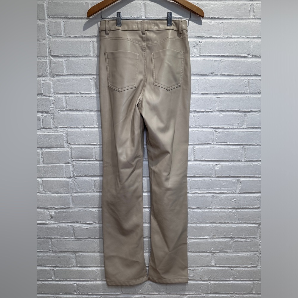 ZARA Faux Leather pants Size 4 - Picture 8 of 12